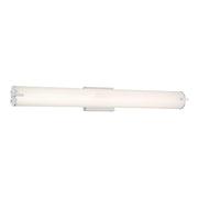 Westinghouse Ashwin 1 Light 36" Wall Light, Nickel/Frosted Acrylic - 6112200