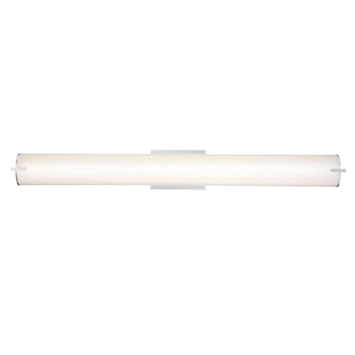 Westinghouse Ashwin 1 Light 36" Wall Light, Nickel/Frosted Acrylic