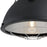 Westinghouse Bartley 1 Light Pendant, Matte Black/Pewter, Cage Shade