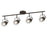 Westinghouse Boswell 4 Light Flush, Oil Rubbed Bronze/Metal Shades