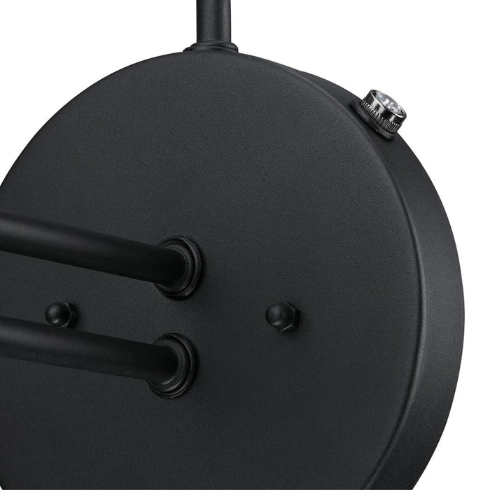 Westinghouse Watts Creek 1Lt 11" Outdoor Wall Light/60W, Black/Metal