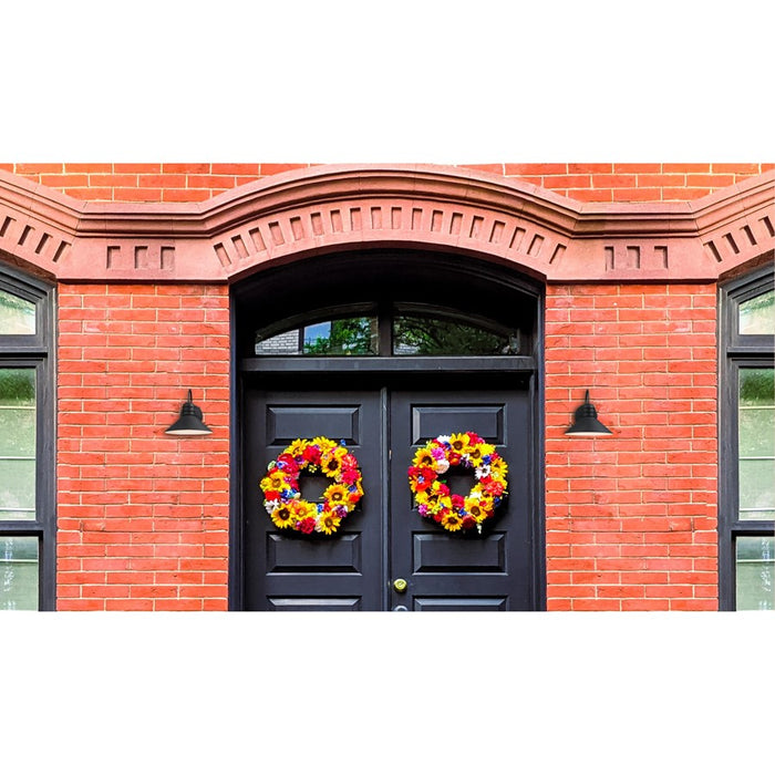 Westinghouse Watts Creek 1Lt 11" Outdoor Wall Light/60W, Black/Metal