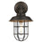Westinghouse Iron Hill 1Lt Wall Light, Black-Bronze/Hl/Clear with Cage