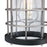 Westinghouse Villa Barone 1Lt Wall Light, Text Black/Ind Steel/Seeded