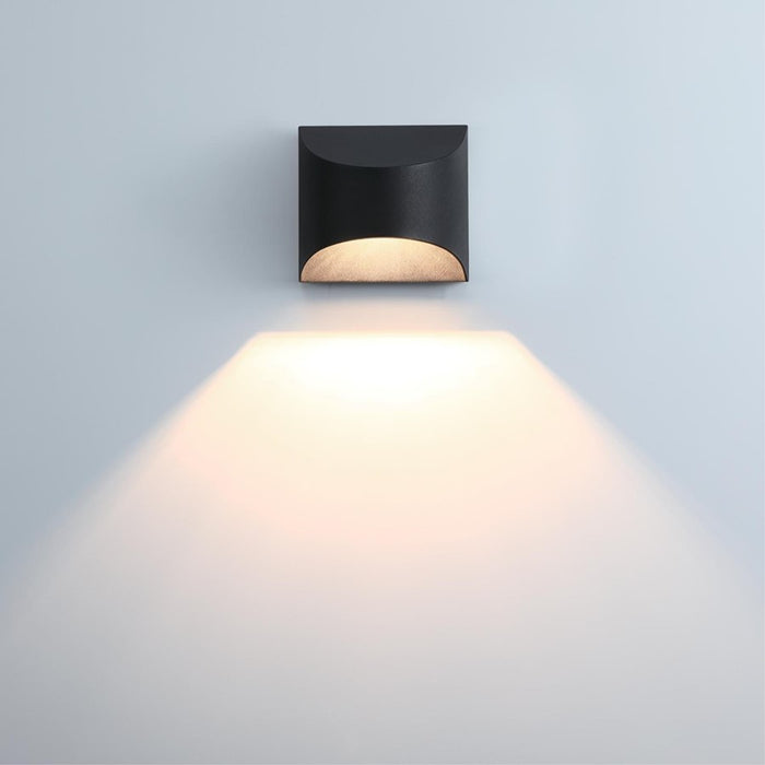 Westinghouse Nardella 1 Light Wall Light, Textured Black