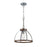 Westinghouse Oak Lane 1 Light Pendant, Barnwood/Galv Steel/Cage Shade - 6127500