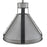 Westinghouse Pennsauken 1Lt Pendant, Steel with Iron Accent/Metal