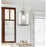 Westinghouse Judd 1 Light Pendant, Brushed Nickel/Clear Glass