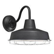Westinghouse Academy 1Lt 12" Outdoor Wall Light Light/15W, Black/Cage - 6131300