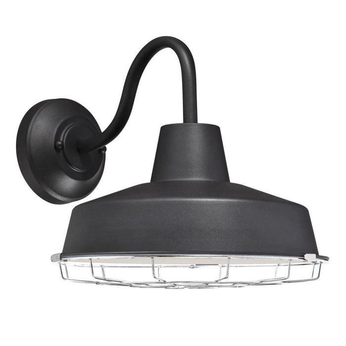 Westinghouse Academy 1Lt 12" Outdoor Wall Light Light/15W, Black/Cage - 6131300