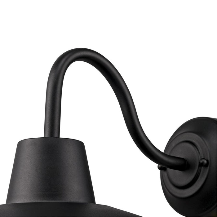 Westinghouse Academy 1Lt 12" Outdoor Wall Light Light/15W, Black/Cage