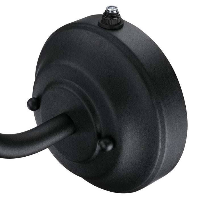 Westinghouse Academy 1Lt 12" Outdoor Wall Light Light, Black/Cage