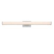 Westinghouse Dermot 1 Light 36" Wall Light, Nickel/Frosted Acrylic - 6135000