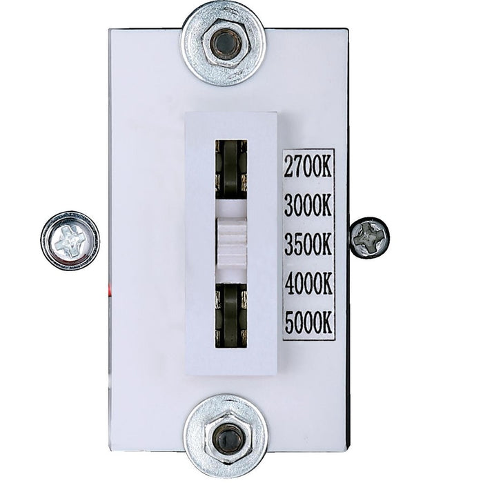 Westinghouse Clarksboro 1 Light 24" Wall Light, Black/Frosted Acrylic