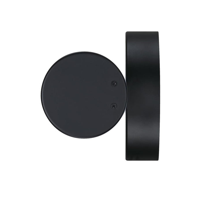 Westinghouse Clarksboro 1 Light 24" Wall Light, Black/Frosted Acrylic