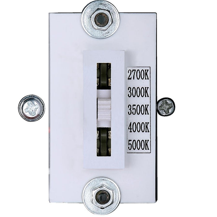 Westinghouse Clarksboro 1 Light 36" Wall Light, Black/Frosted Acrylic