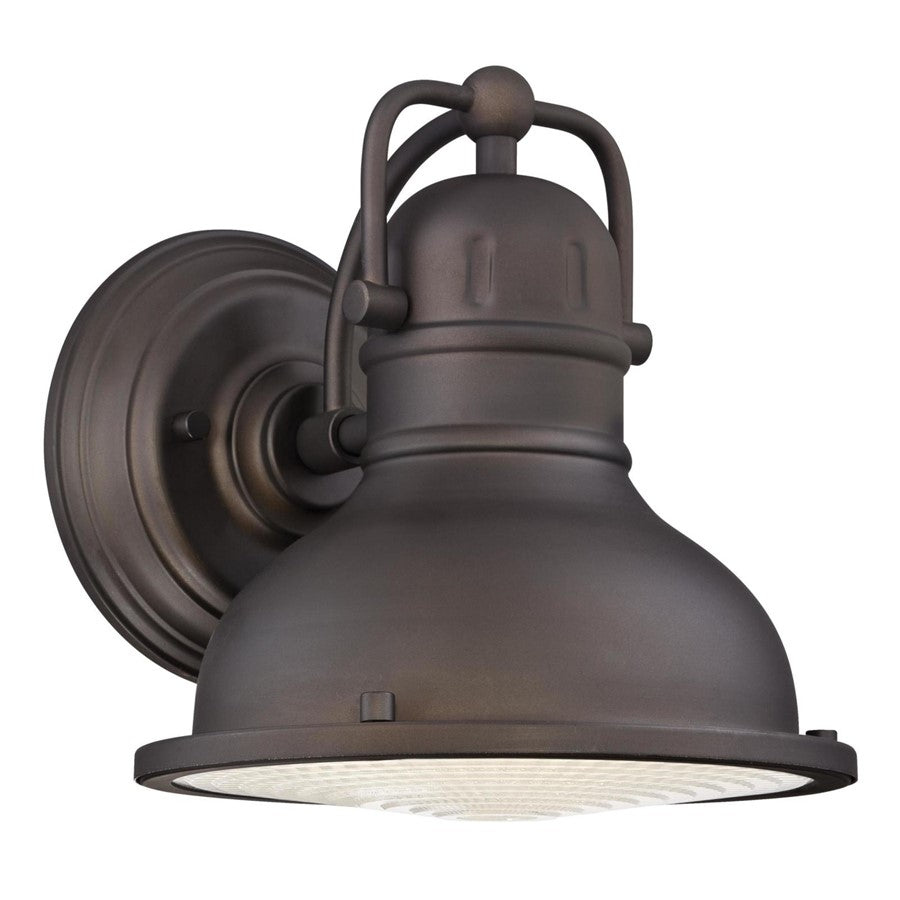 Westinghouse Orson 1Lt 9" Outdoor Wall Light, Brz/Frosted Prismatic - 6203400