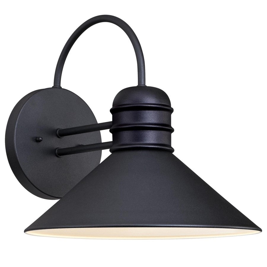 Westinghouse Watts Creek 1Lt 11" Outdoor Wall Light Light, Black/Metal - 6204400