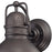 Westinghouse Orson 1Lt 11" Outdoor Wall Light, Bronze/Frosted Prismatic