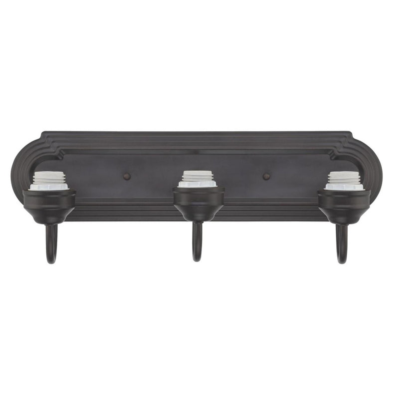 Westinghouse 3-Light Wall Sconce | Traditional Oil Rubbed Bronze Metal | Living Room & Dining Room Accent | 19.5 x 7 x 6.5 in | Model 6300600