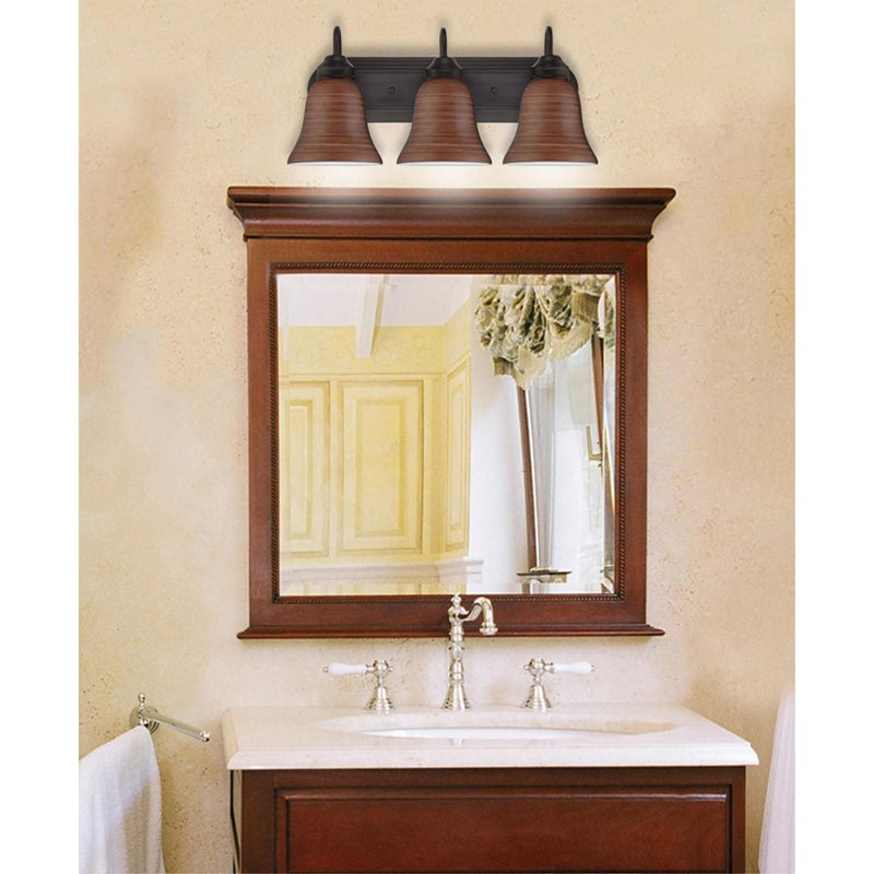 Westinghouse 3 Light Wall Light, Oil Rubbed Bronze