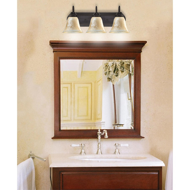 Westinghouse 3 Light Wall Light, Oil Rubbed Bronze