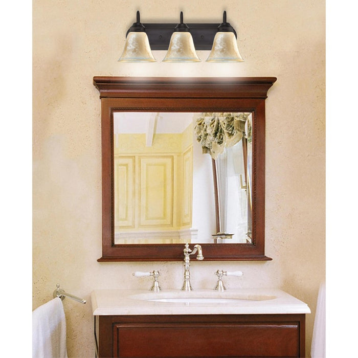 Westinghouse 3 Light Wall Light, Oil Rubbed Bronze