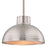 Westinghouse Malte 1 Light Pendant, Brushed Nickel/Metal Shade