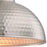 Westinghouse Malte 1 Light Pendant, Brushed Nickel/Metal Shade