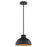 Westinghouse Malte 1 Light Pendant, Oil Rubbed Bronze/Metal Shade - 6309900