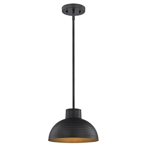 Westinghouse Malte 1 Light Pendant, Oil Rubbed Bronze/Metal Shade - 6309900