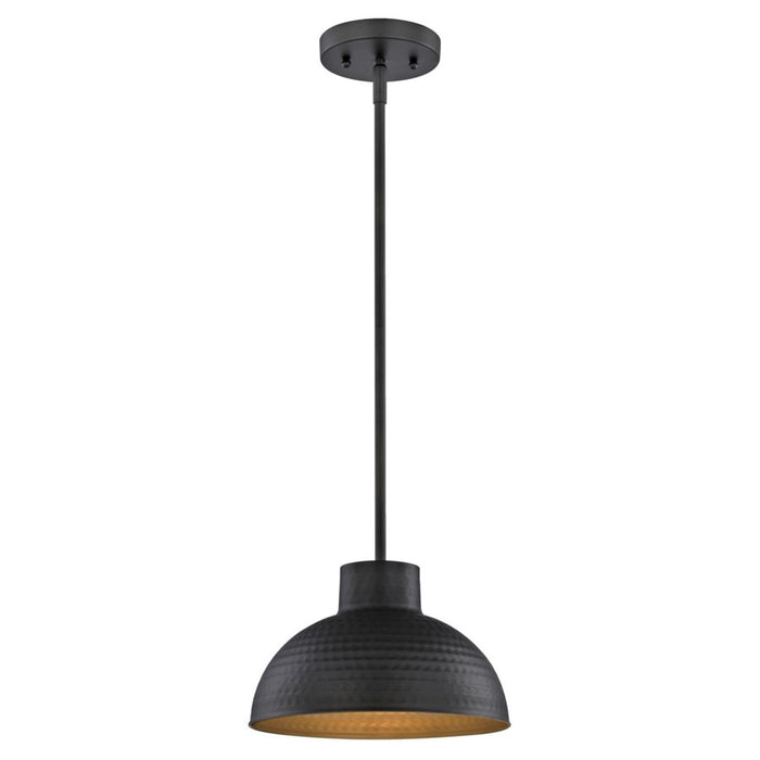 Westinghouse Malte 1 Light Pendant, Oil Rubbed Bronze/Metal Shade - 6309900