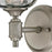 Westinghouse Basset 1Lt Wall Light, Dark Pewter/Smoke Grey Hammered