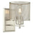 Westinghouse Morrison 1 Light Wall Light, Brushed Nickel/Mesh Shade - 6327800