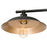 Westinghouse Iron Hill 3 Light Pendant, Oil Rubbed Bronze/Metal Shades