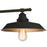 Westinghouse Iron Hill 3 Light Pendant, Oil Rubbed Bronze/Metal Shades