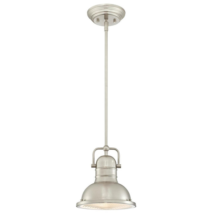 Westinghouse Boswell 1Lt Pendant, Nickel/Frosted Prismatic - 6334600