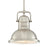 Westinghouse Boswell 1Lt Pendant, Nickel/Frosted Prismatic