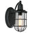 Westinghouse Crestview 1 Light Wall Light, Textured Black/Clear Seeded - 6334700