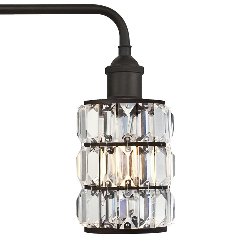 Westinghouse Sophie 3Lt Wall Light, Oil Rubbed Bronze/Crystal Prism
