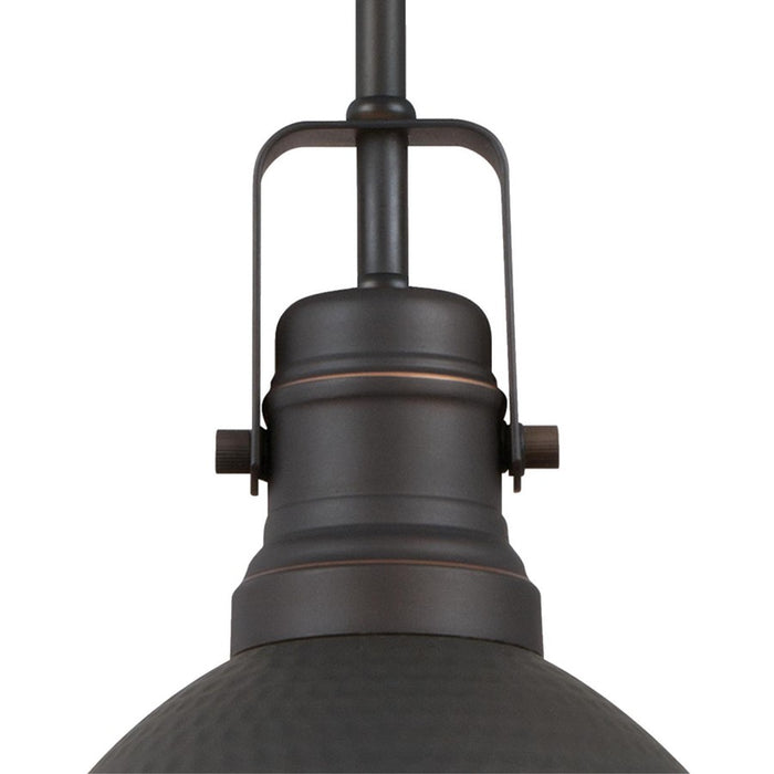 Westinghouse Madras 1 Light Pendant, Oil Rubbed Bronze/Metal Shade