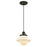 Westinghouse Wanda 1Lt Pendant, Oil Rubbed Bronze/Opal Frosted Glass - 6346500