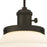 Westinghouse Wanda 1Lt Pendant, Oil Rubbed Bronze/Opal Frosted Glass