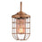 Westinghouse Ferry 1 Light Wall Light, Washed Copper/Clear Seeded