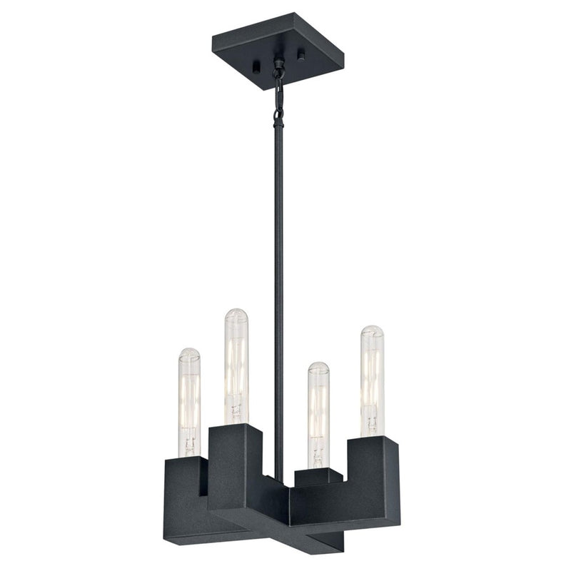 Westinghouse Skybridge 4 Light Pendant, Iron - 6350400