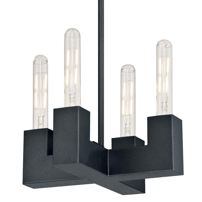 Westinghouse Skybridge 4 Light Pendant, Iron