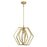 Westinghouse Holly 1 Light 18" Pendant, Champagne Brass - 6351200