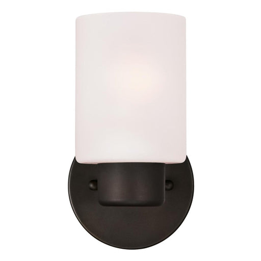 Westinghouse Sylvestre 1 Light Wall Light, Oil Rubbed Bronze/Frosted