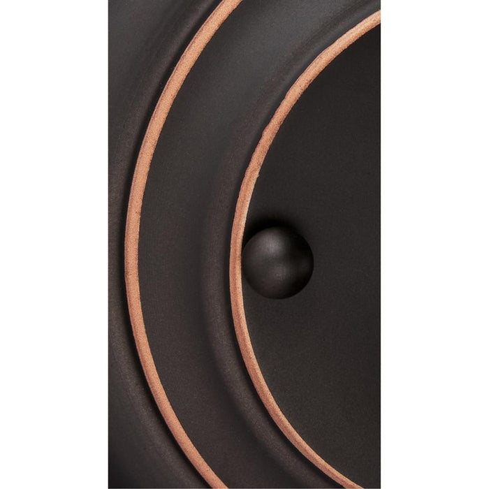 Westinghouse Iron Hill 2 Light Wall Light, Bronze/Metal Shades