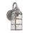 Westinghouse Rezner 1Lt Wall Light, Galvanized Steel/Clear Seeded - 6357700